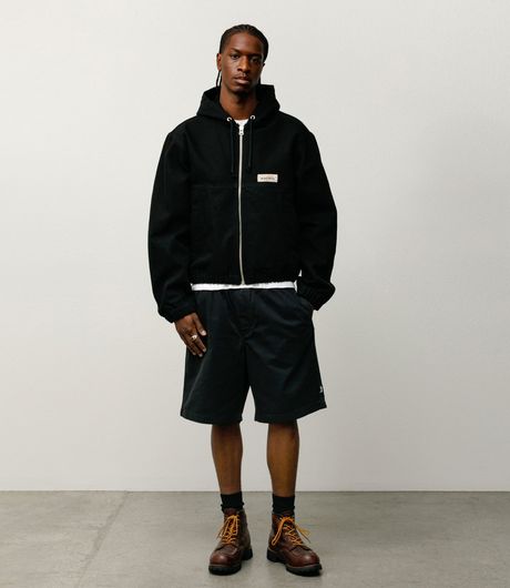 Stussy Work Jacket Unlined Canvas Black