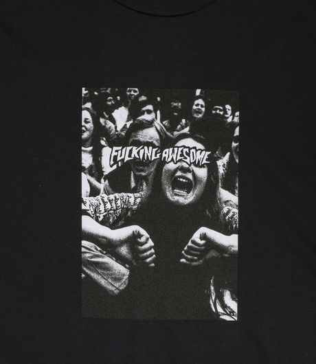 Fucking Awesome Scream Tee Black