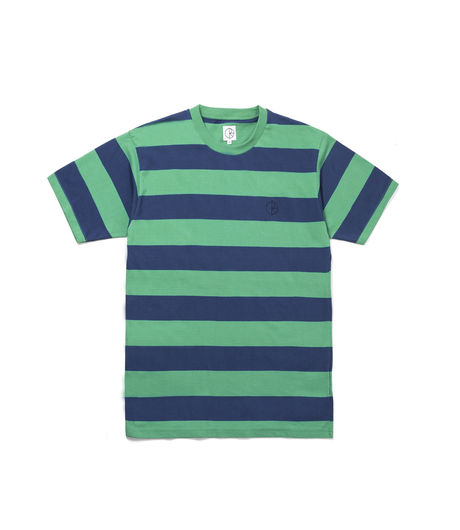 Polar Skate Co '91 Stripe Tee Green/Navy