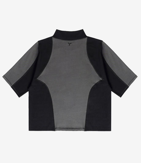 Chaos Gone Global Panel Tee Black