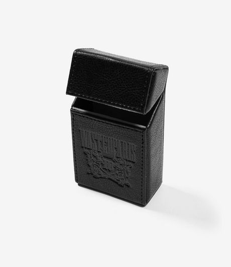Wasted Paris Crest Cigarette Case Black