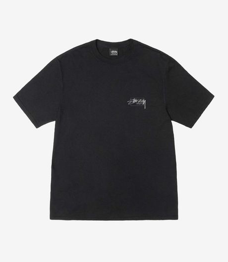 Stussy Modern Age Pig. Dyed Tee Black