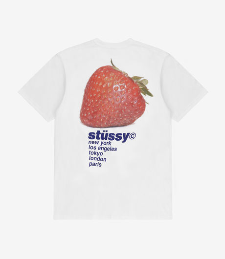 Stussy Strawberry Tee White