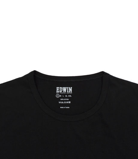 Edwin Double Pack SS T-Shirt Black