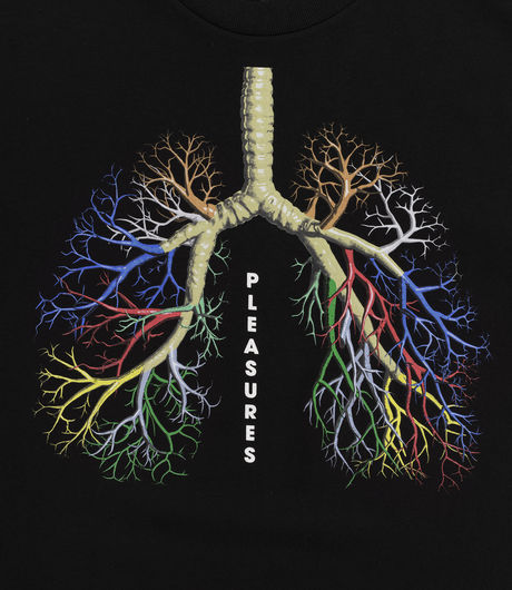 Pleasures Breathe Again T-Shirt Black