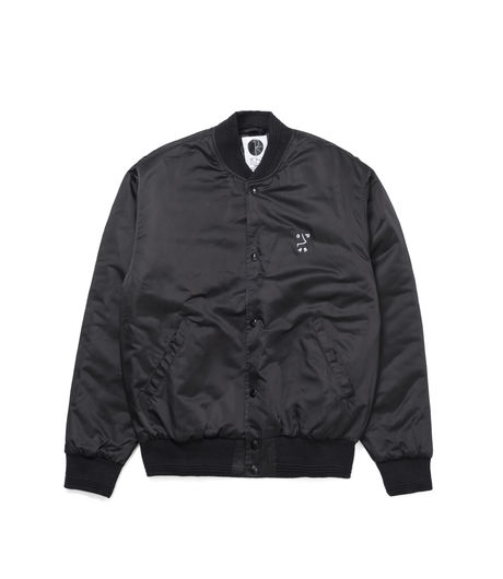 Polar Skate Co College Jacket Black
