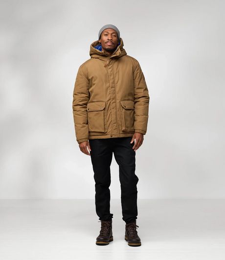 Fjallraven Övik Padded Jacket Wood Brown