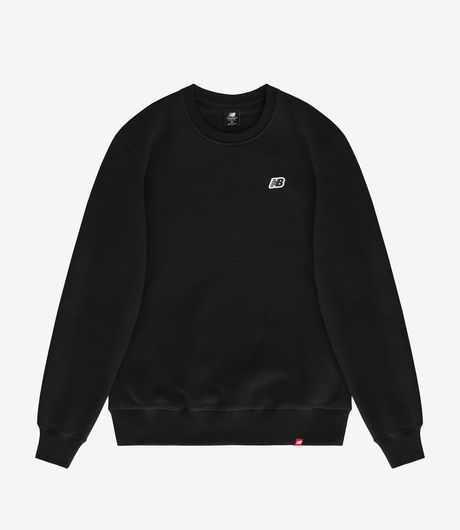 New Balance Small Logo Crew Sweat Black/Black