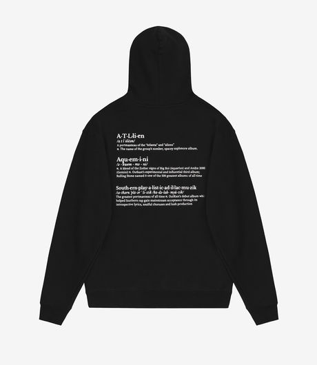 Pleasures x Outkast Vocabulary Hoody Black