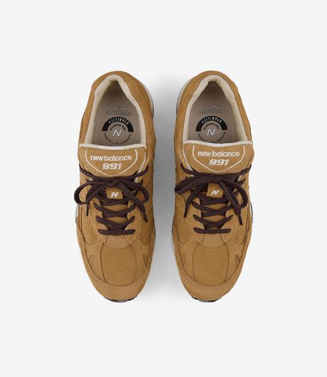 New Balance M991CM1 Luxe Suede Dijon/Castle Wall