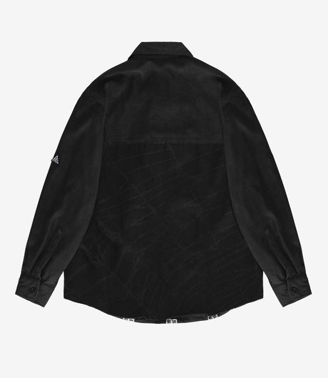 Devá States ORB Corduroy Overshirt Black