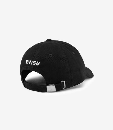 EVISU Cap W/ Seagull Print Black
