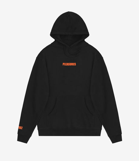 Pleasures Art News Hoodie Black