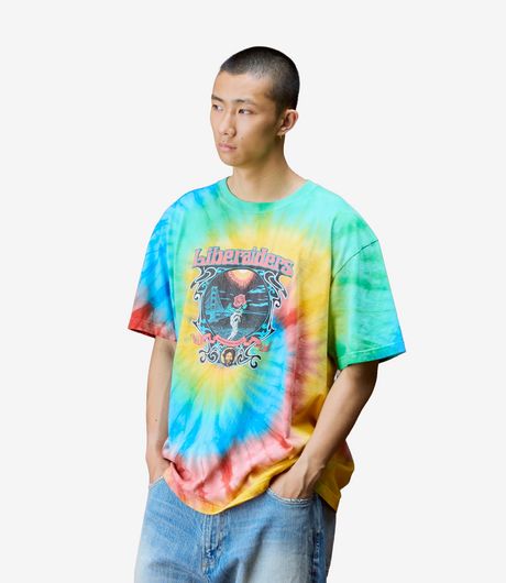 Liberaiders Dead Rose Tee Tie Dye