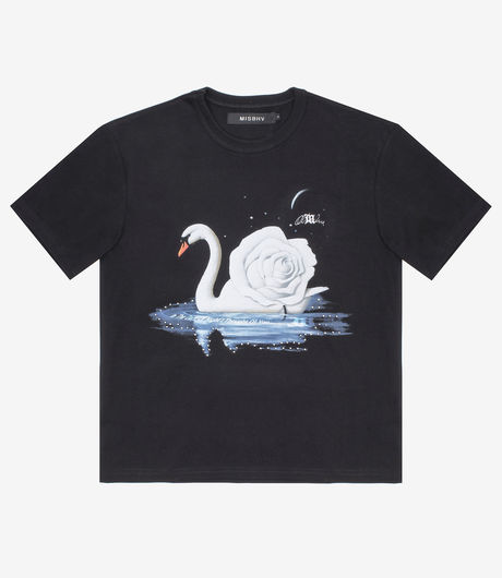 MISBHV Night Swan T-Shirt Black