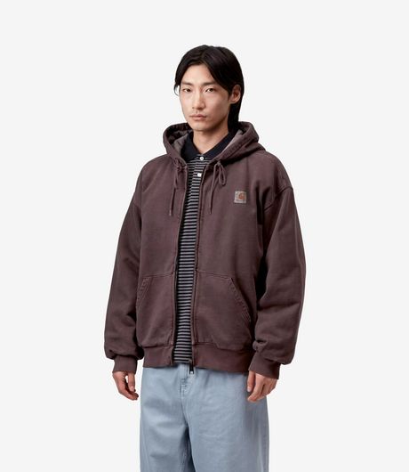 Carhartt WIP Hooded Vista Jacket Palisander Garment Dyed