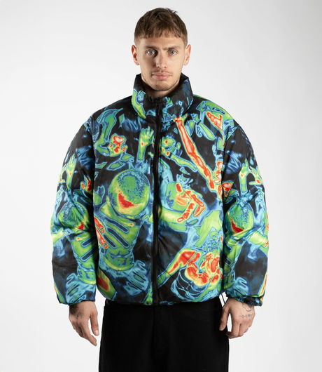 Wasted Paris Fusion Puffer Black