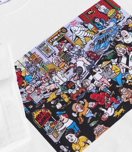 Polar Skate Co Street Corner Tee White