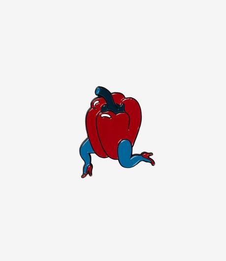 by Parra Bell Pepper Enamel Pin Red
