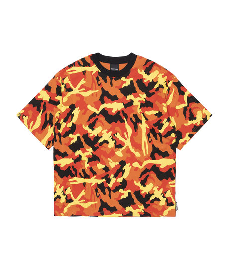 Resort Corps Printed T-Shirt Orange Camo