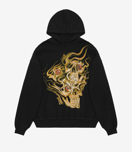 MISBHV Drums Of Death Hoodie Black/Orange