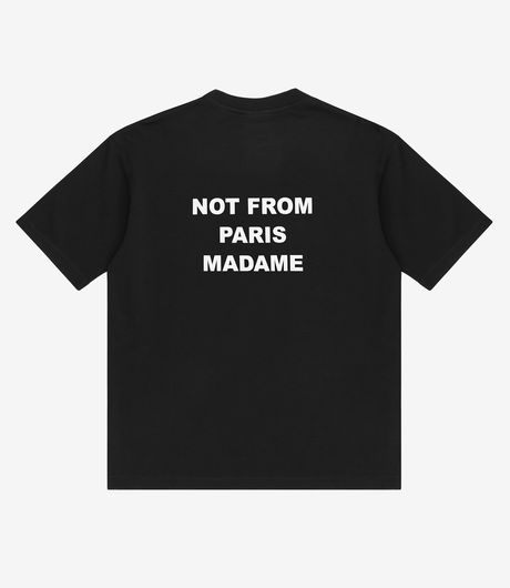 Drôle de Monsieur Le T-Shirt Slogan Black
