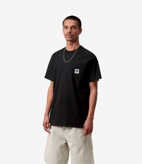 Carhartt WIP S/S Pocket Heart T-Shirt Black/Black