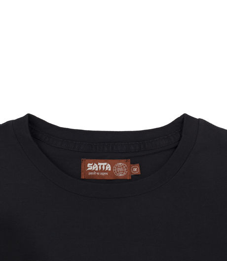 Satta Journey Tee Washed Black