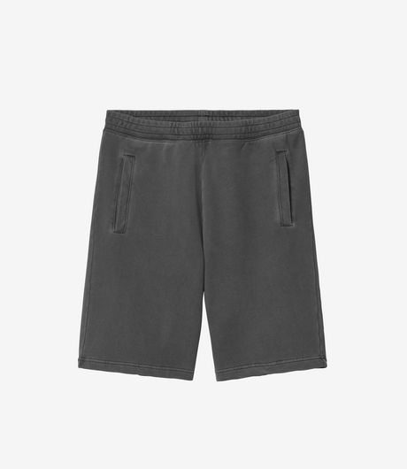 Carhartt WIP Nelson Sweat Short Black Garment Dyed