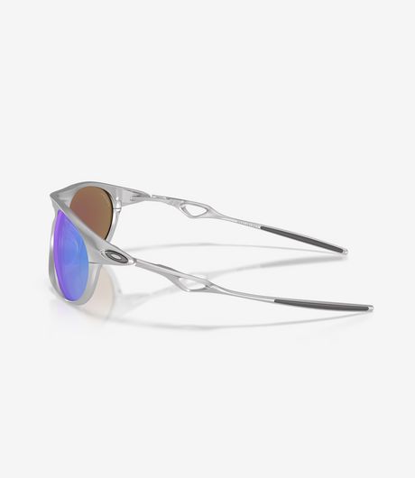 Oakley Eyewear Neo Jacket Satin Chrome/Prizm Sapphire