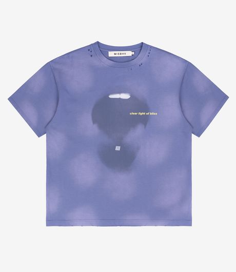 MISBHV LSD Ocean Wash T-Shirt Washed Blue