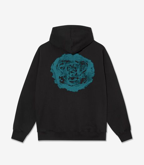 Polar Skate Co Bear Dave Hoodie Black