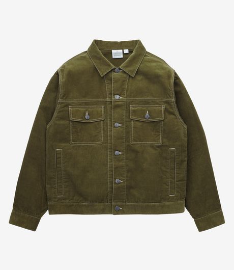 Gramicci Corduroy Trucker Jacket Olive