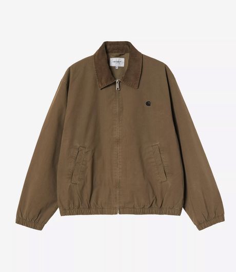 Carhartt WIP Madison Ripstop Jacket Columbia Ripstop Dark Beech/Black Garment Dyed