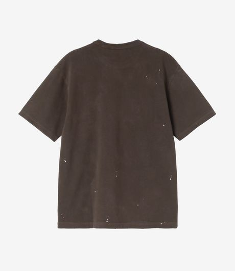 Carhartt WIP S/S Painter T-Shirt Tobacco Destroy Wash Splatter 