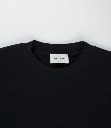 Wood Wood Troy Sweatshirt Black