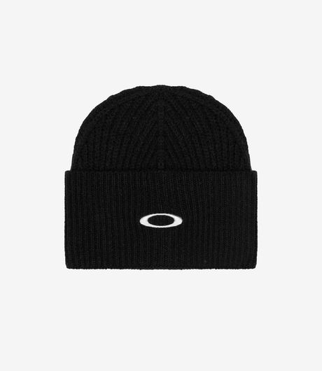 Oakley Ellipse Ribbed Beanie Blackout