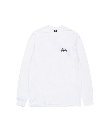 Stussy Lounge Longsleeve Tee White