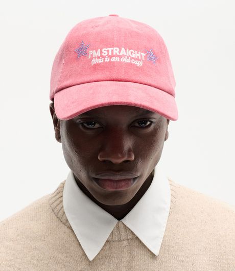 Carne Bollente Fine Print Confessions Cap Off-Red