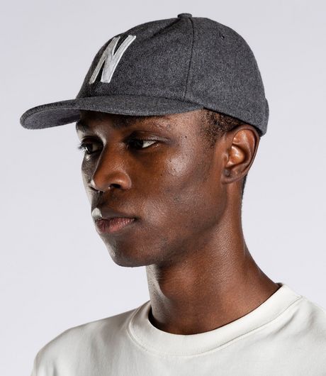 Norse Projects Nobel Wool Sports Cap Beech Green