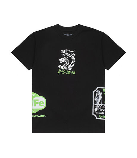 Pleasures Free Life T-Shirt Black