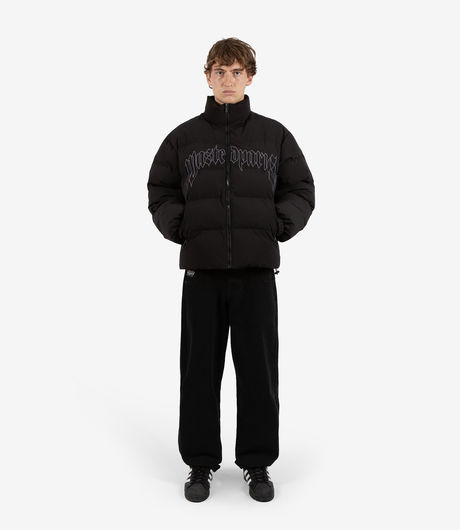 Wasted Paris Nylon Pitcher Puffer Black