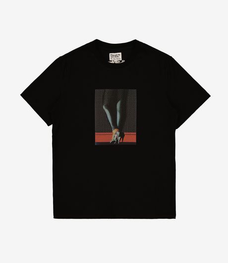 The Loose Company Heels T-Shirt Black