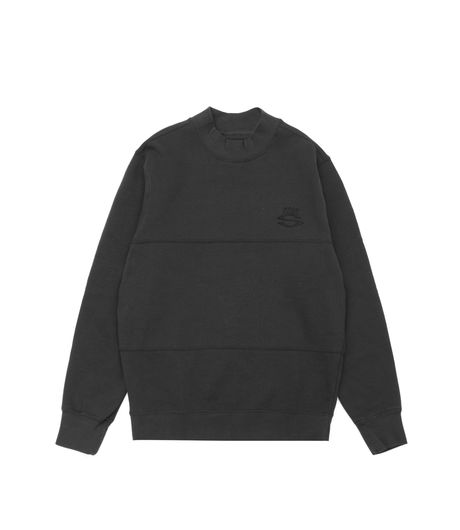 Stussy Large Neck Crew Black