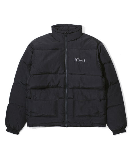 Polar Skate Co Pocket Puffer Black