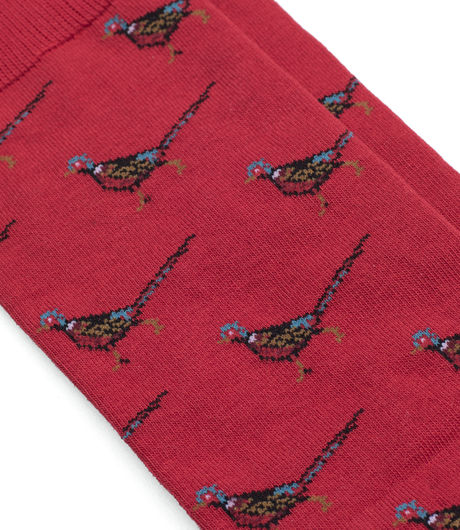 Barbour Mavin Sock Red/Pheasant