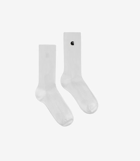 Carhartt WIP Madison Logo Pack Socks White