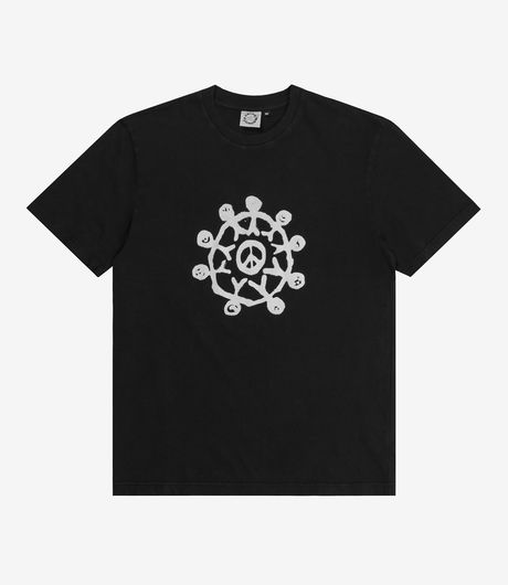 Carne Bollente Make Love Not War Tee Washed Black