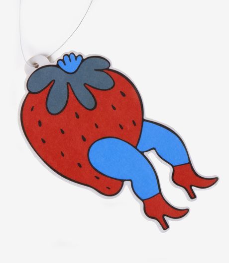 by Parra Banana Car Freshener Red