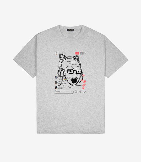 Dime Live T-Shirt Heather Gray